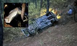 Muğla'da uçuruma yuvarlanan sürücüyü köylüler kurtardı