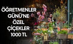 Antalya’da çiçekler cep yakıyor! Öğretmenler Günü’ne özel çiçekler 1000 TL