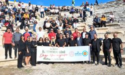 Kumluca'da öğretmenler, Rhodiapolis Antik Kenti'nde buluştu