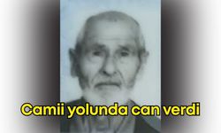 Camii yolunda can verdi