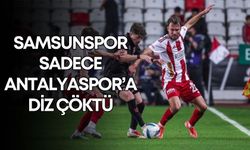Süper ligde Samsunspor'a diz çöktüren tek takım Antalyaspor!