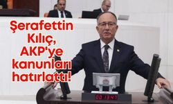 Şerafettin Kılıç, AKP'ye kanunları hatırlattı: "Tarımın hakkı 770 milyar TL, verilen 168 milyar TL"