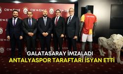 Galatasaray imzaladı, Antalyaspor taraftarı isyan etti!