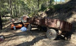 Serik'te traktör devrildi: 1 kişi hayatını kaybetti