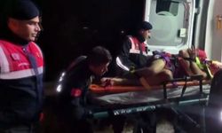 Alanya’da uçurumdan düşen turistler kurtarıldı