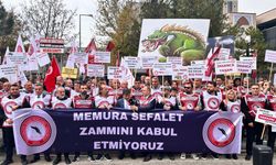 ÜNİPERSEN’den Ankara’da maaş eylemi: "Borçsuz memur yok, icralı sayısı artıyor"