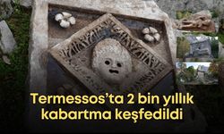 Termessos’ta 2 bin yıllık dans eden kadınlar kabartması keşfedildi