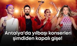 Antalya'da yılbaşı konserleri şimdiden kapalı gişe! Tarkan, Hadise, Ebru Gündeş…