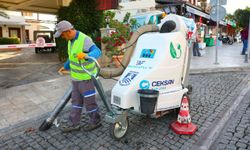 Ege’nin incisi Bodrum’da yeni nesil yol süpürme araçları işbaşında