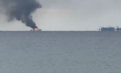 Alanya'da lüks tekne alev topuna döndü