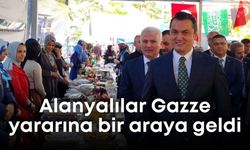 Alanyalılar Gazze yararına bir araya geldi