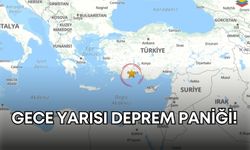 Antalyalılar depremle uyandı! Pek çok adreste hissedildi