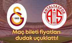 Antalyaspor-Galatasaray maçının bilet fiyatları dudak uçuklattı!