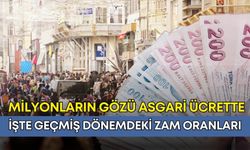 Milyonların gözü asgari ücrette! İşte geçmiş dönemdeki zam oranları
