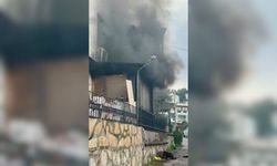 Bodrum'da psikolojik sorunları olduğu iddia edilen kadın evini ateşe verdi