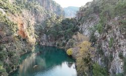 Burdur'daki karanlıkdere Kanyonu doğa tutkunlarının yeni rotası oldu