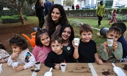 Antalya'da minikler umutlarını toprakla buluşturdu