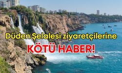 Düden Şelalesi geçici olarak ziyaretlere kapatılıyor