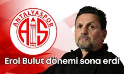 Antalyaspor’da Erol Bulut dönemi sona erdi