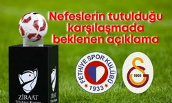 Fethiyespor-Galatasaray maçının adresi belli oldu!
