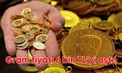 Altında tarihi rekor: Gram fiyatı 6 bin TL’yi aştı!