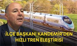 CHP Alanya İlçe Başkanı Kandemir’den hızlı tren eleştirisi: “Otoyolu yapamayanlar…”
