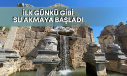 Perge’de tarihi anlar yaşanıyor! 1800 yıl sonra tekrar hayat buldu