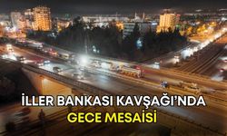 Antalya İller Bankası Kavşağı’nda gece mesaisi! Şerit sayısı 4’e çıkıyor