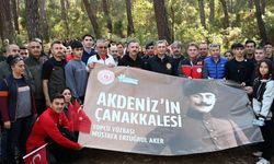 Kahraman Topçu Yüzbaşı Mustafa Ertuğrul Aker Kemer’de anıldı