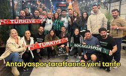 Kocaeli'de Antalyaspor taraftarına yeni tarife: “Bizdensin kardeşim”
