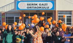 Antalya'da minik Sercan için gökyüzüne balon bırakıldı