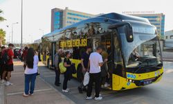Mersin'de 18 elektrikli otobüs hizmete başladı