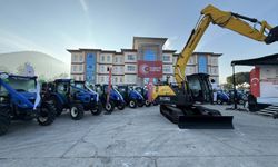 Muğla'da köylülere traktör desteği