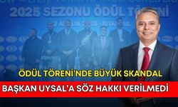 Yağlı Güreş Ödül Töreni’nde büyük skandal! Başkan Uysal’a söz hakkı verilmedi
