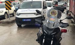 Konya Ereğli Halk Pazarı'nda taşlı sopalı kavga!