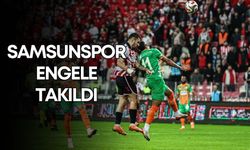 Samsunspor, Antalya engelini geçemedi
