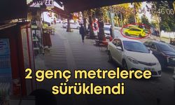 Antalya'da motosiklet, aracın altına girdi! 2 genç metrelerce sürüklendi