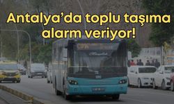 Antalya’da toplu taşımada çarpıcı açıklama: 300 otobüs kızağa çekilebilir
