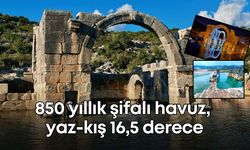 Demre'de 850 yıllık şifalı havuz, yeniden hayat bulacak