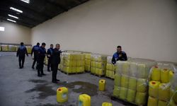 Mersin'de gıda tacirlerine baskın: Binlerce bido ele geçirildi