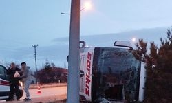 Burdur'da buzlanma kaza yaptırdı: 12 yaralı