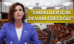 Meclis nöbetindeki Aliye Coşar’dan mesaj: “Emekliler için devam edeceğiz”