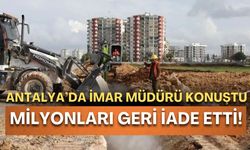 Antalya’da rüşvet çarkı Altıntaş üzerinden dönmüş! Paraları devlete vermeyi kabul etti!