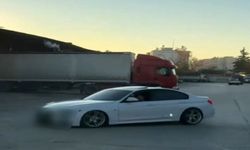 Kepez’de drift atan sürücüye çifte ceza