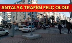Antalya trafiği felç oldu! ASAT çalışması trafikte kısa süreli kaosa yol açtı