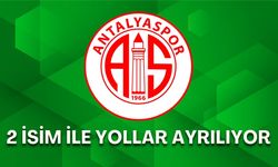 Antalyaspor’da transfer gelişmesi! 2 isim ile yollar ayrılıyor