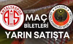 Antalyaspor-Gençlerbirliği maçı biletleri yarın satışta