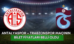 Antalyaspor – Trabzonspor maçının bilet fiyatları belli oldu