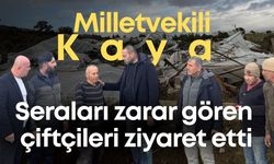 CHP’li Aykut Kaya hortumda zarar gören Manavgatlı çiftçileri ziyaret etti