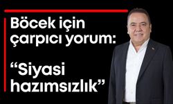 Belediye Başkan Yardımcısından Muhittin Böcek yorumu: “Siyasi hazımsızlıktır”